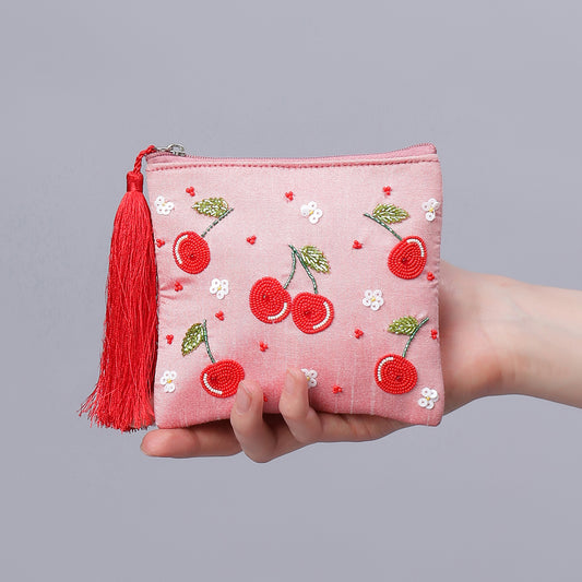 Cherry Pop Pouch / Coin Purse