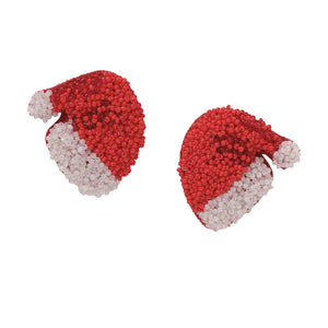 Santa Cap Earrings Santa Cap Earrings