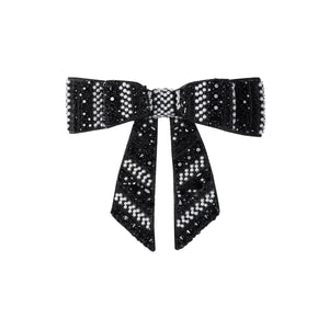 Psychedelic Sparkle Bow Barette Psychedelic Sparkle Bow Barette