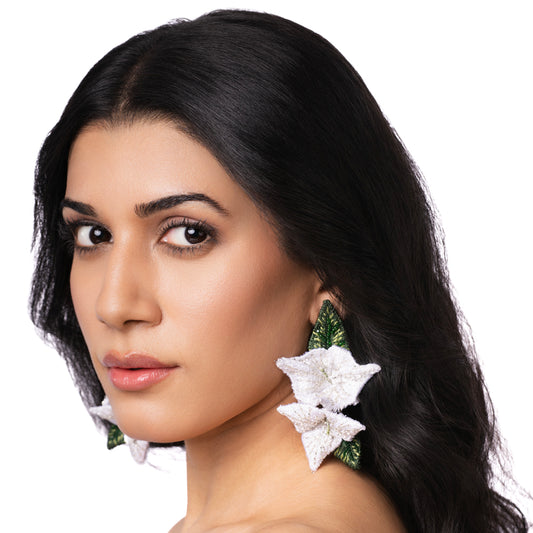 Bougainvillea Earrings