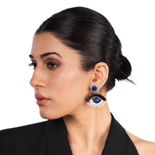 Dazzle Eye Earrings
