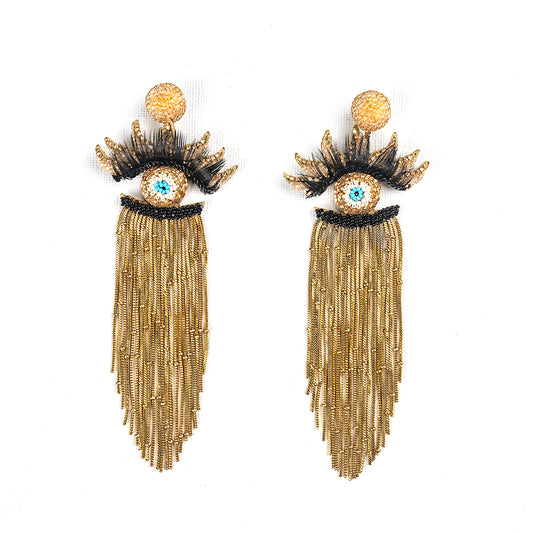 Empress Evil Eye Earrings