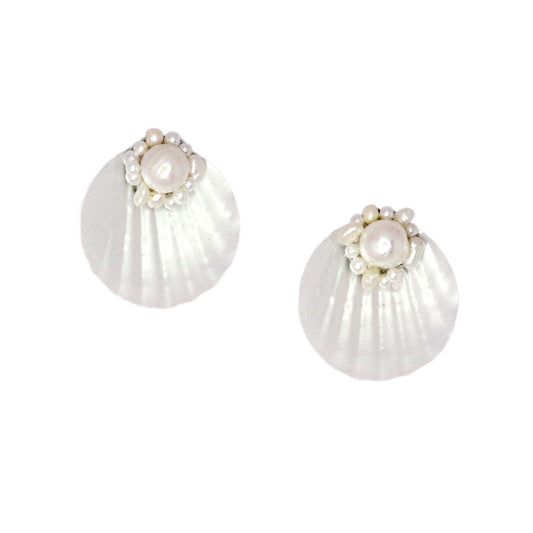 Moonlit Pearl Earrings