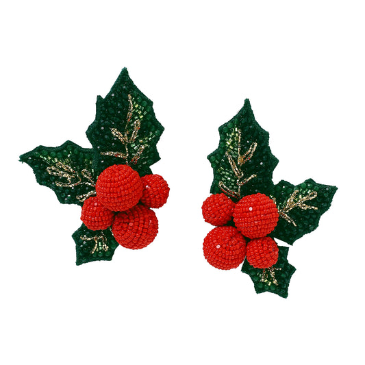 X'Mas Charm Hoops