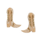Rodeo Boot Beaded Earrings