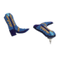 Rodeo Boot Beaded Earrings
