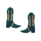Rodeo Boot Beaded Earrings