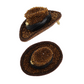 Cowgirl Hat Stud Earrings
